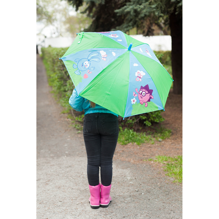 Зонт детский СМЕШАРИКИ "Давай гулять!" 8 спиц d=78 см