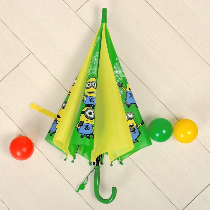 Зонт детский "Миньоны" Гадкий Я, 8 спиц d=78 см