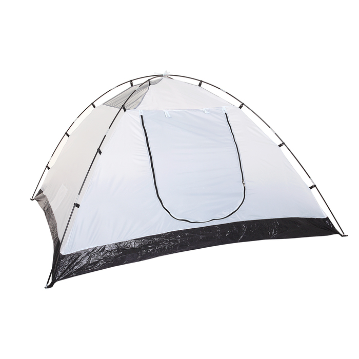 Палатка туристическая POLAR 4-х местная, цвет синий-айвори