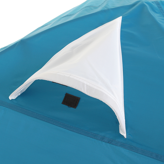 Палатка туристическая POLAR 4-х местная, цвет синий-айвори