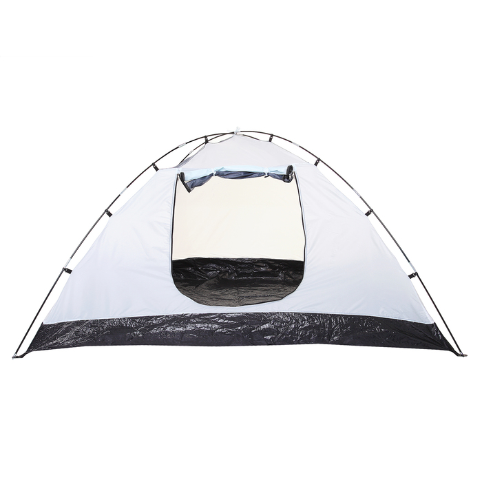 Палатка туристическая POLAR 4-х местная, цвет синий-айвори