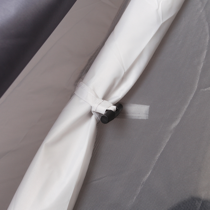 Палатка туристическая MALI 3-х местная, цвет серый