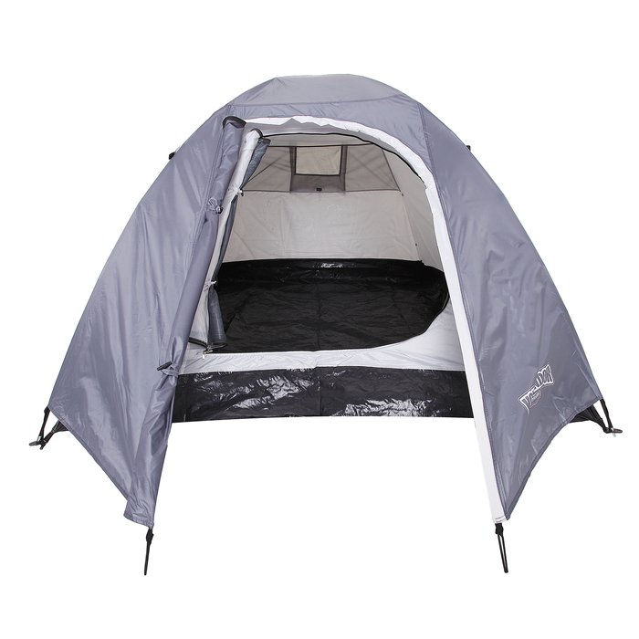 Палатка туристическая MALI 3-х местная, цвет серый