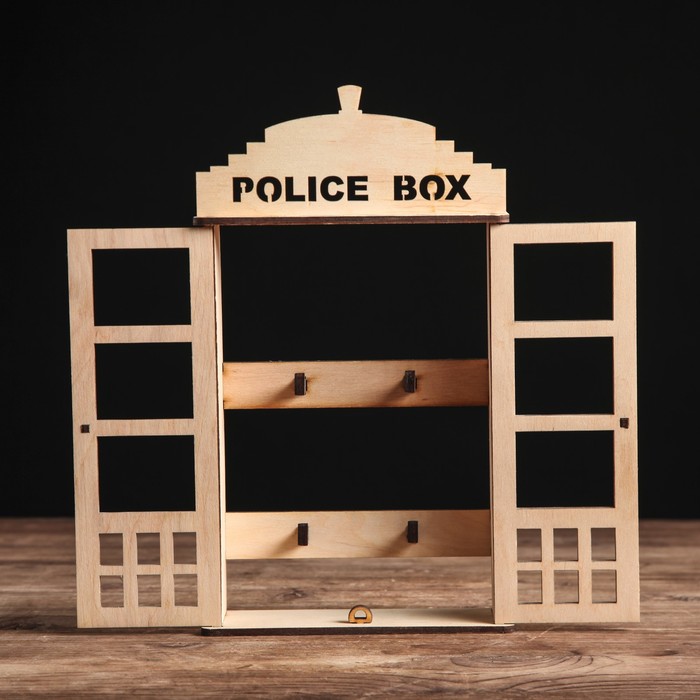 Ключница "Police" объёмная, БЕЖЕВАЯ