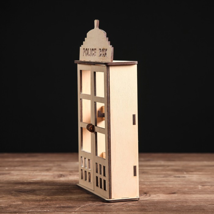 Ключница "Police" объёмная, БЕЖЕВАЯ