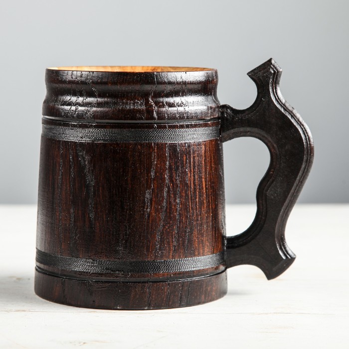 Кружка пивная деревянная "Келлербир", 0,8 л