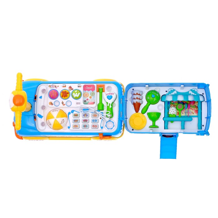 Музыкальная каталка «Мороженка» с аксессуарами, звуковые эффекты