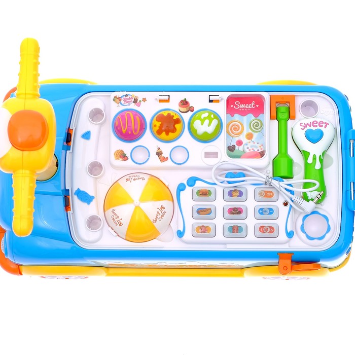 Музыкальная каталка «Мороженка» с аксессуарами, звуковые эффекты