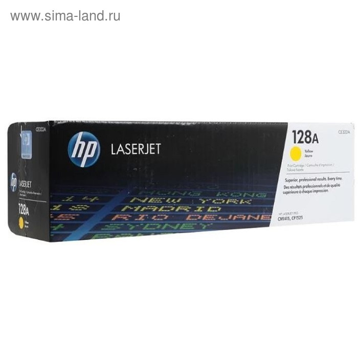 

Картридж HP 128A CE322A для CM1415/CP1525 (1300k), желтый