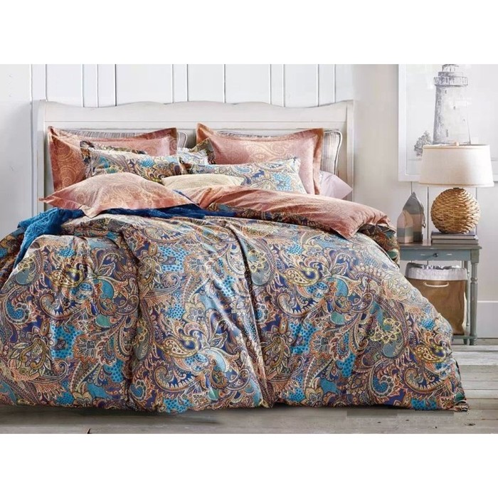 КПБ 2 сп., 220х245 см, 180х210 см, 70х70 см-2 шт., сатин TPIG2-306-70