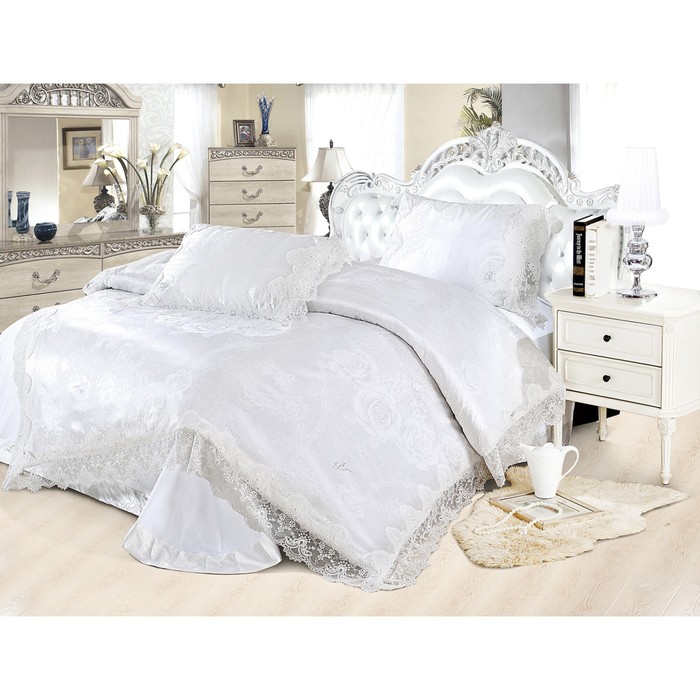 КПБ Cristelle евро, 230х250 см, 200х220 см, 50х70 см-2 шт., жаккард TJ0600-33