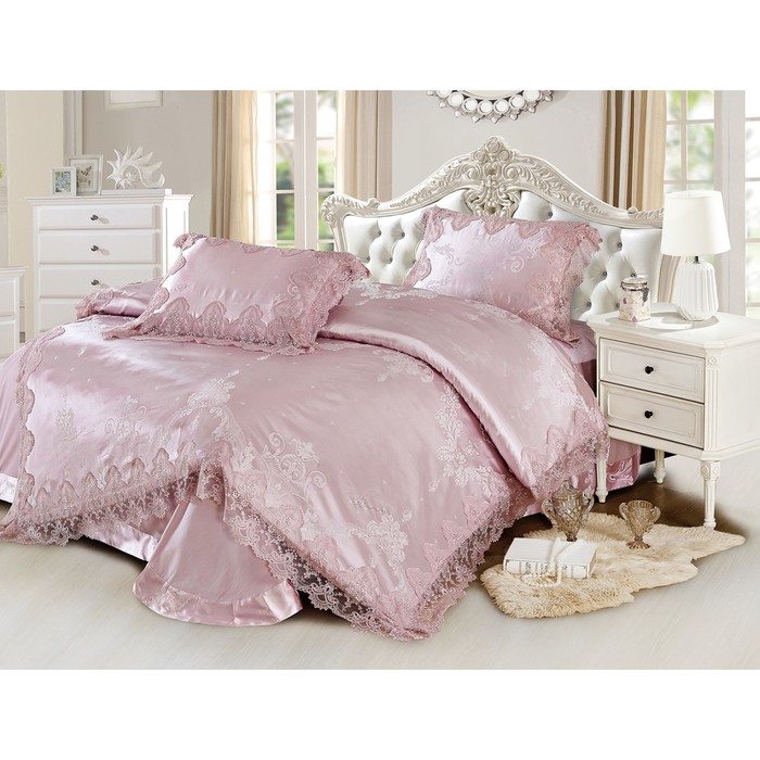 КПБ Cristelle евро, 230х250 см, 200х220 см, 50х70 см-2 шт., жаккард TJ0600-35