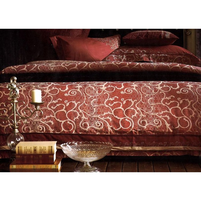 КПБ евро, 250х250 см, 200х220 см, 50х70 см, 70х70 см по 2 шт., жаккард TJ0400-05