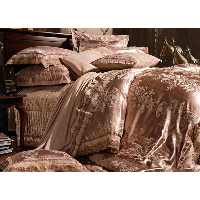 КПБ евро, 250х250 см, 200х220 см, 50х70 см, 70х70 см по 2 шт., жаккард TJ0400-08