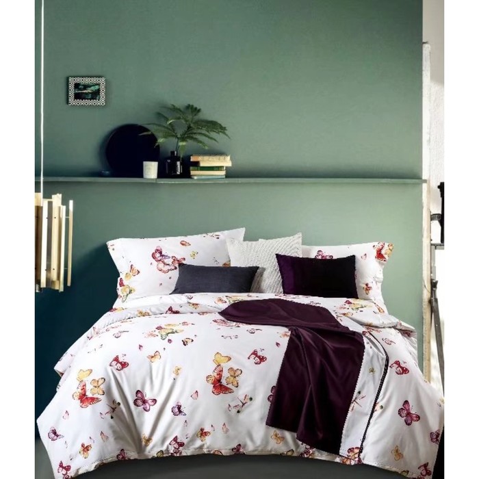 КПБ евро, 250х270 см, 200х220 см, 50х70 см, 70х70 см по 2 шт., мако-сатин TIS07-123