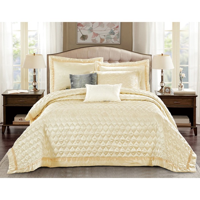 Покрывало, размер 240х260 см, 50х70 см-2 шт., жаккард TJ0200-63