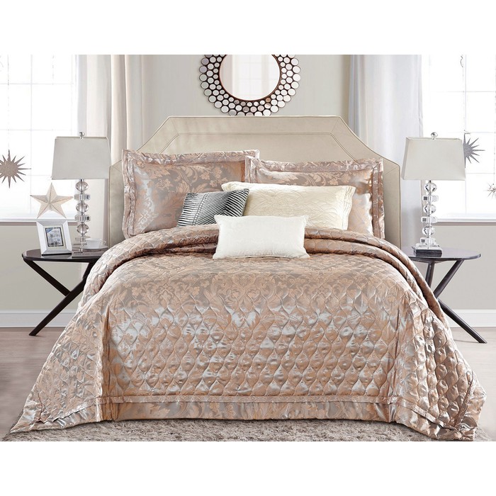 Покрывало, размер 240х260 см, 50х70 см-2 шт., жаккард TJ0200-65