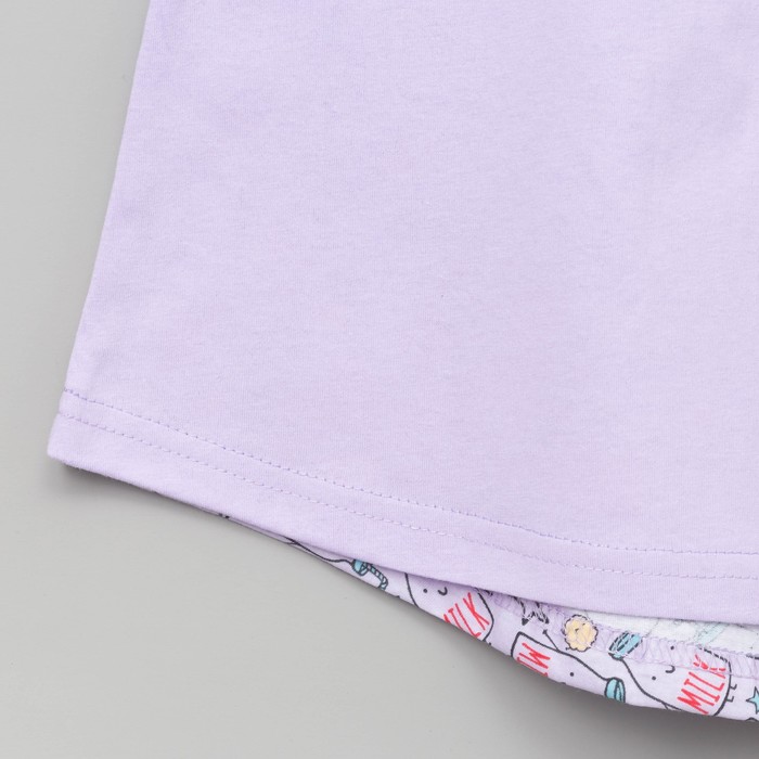 Сорочка женская 268 цвет сиреневый, р-р 46