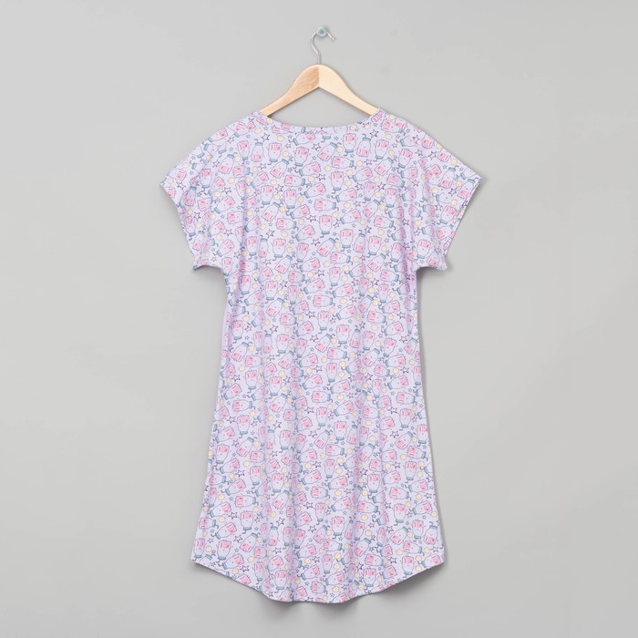 Сорочка женская 268 цвет сиреневый, р-р 46