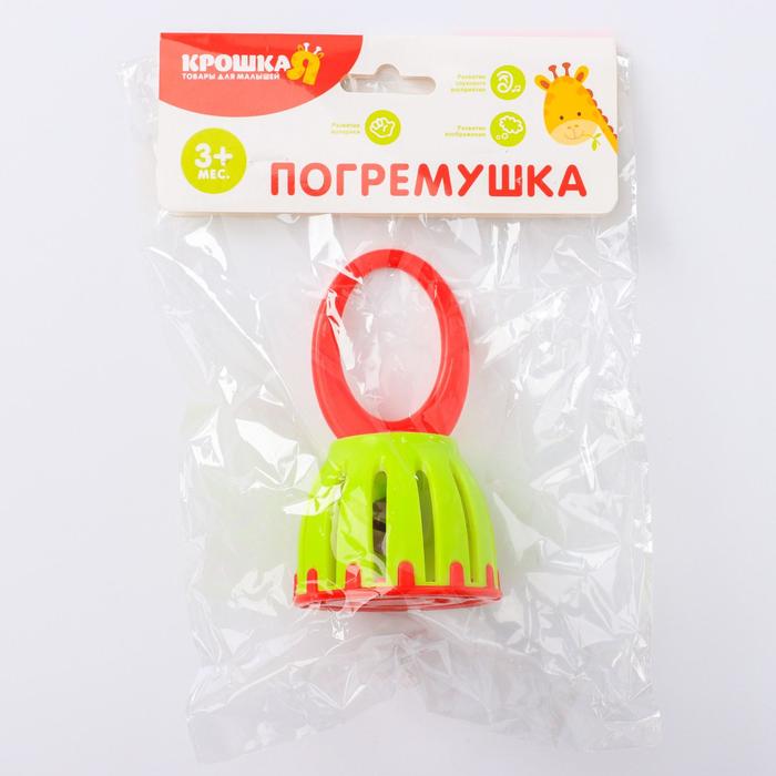 Погремушка «Колокольчик», цвета МИКС