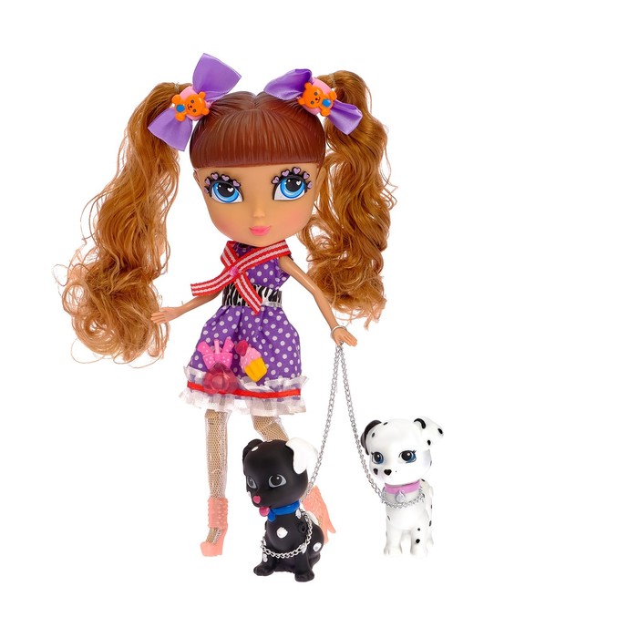 Кукла модная "Модная вечеринка" с аксессуарами, шатенка