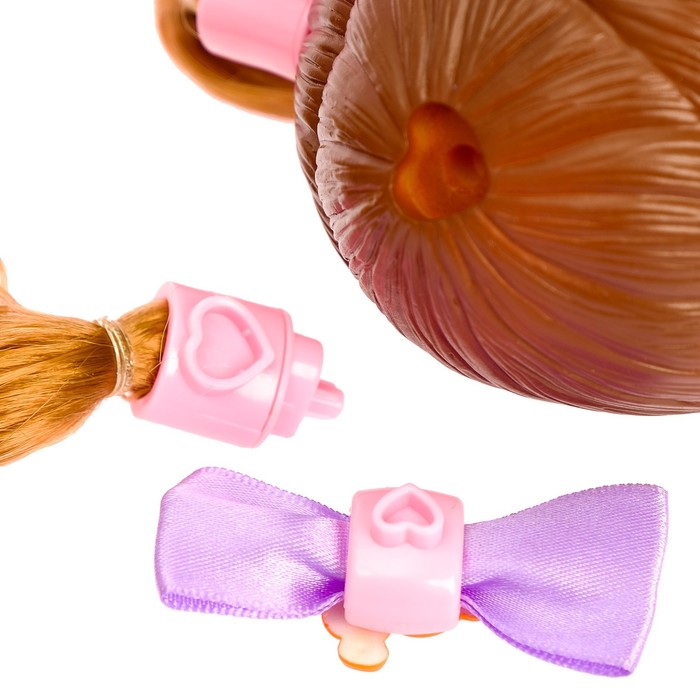 Кукла модная "Модная вечеринка" с аксессуарами, шатенка