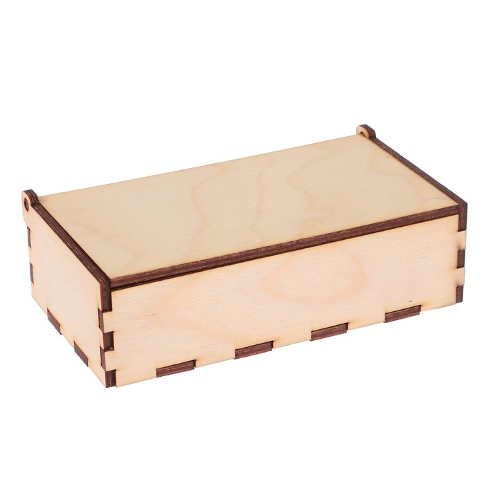 Шкатулка из дерева "Узор  №16" 16х5х9 см (набор 6 деталей)