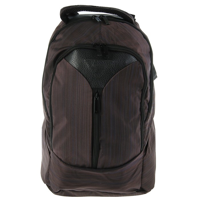 Рюкзак молодежный эргономичная спинка Luris 42*29*18 «Спринт 2», коричневый