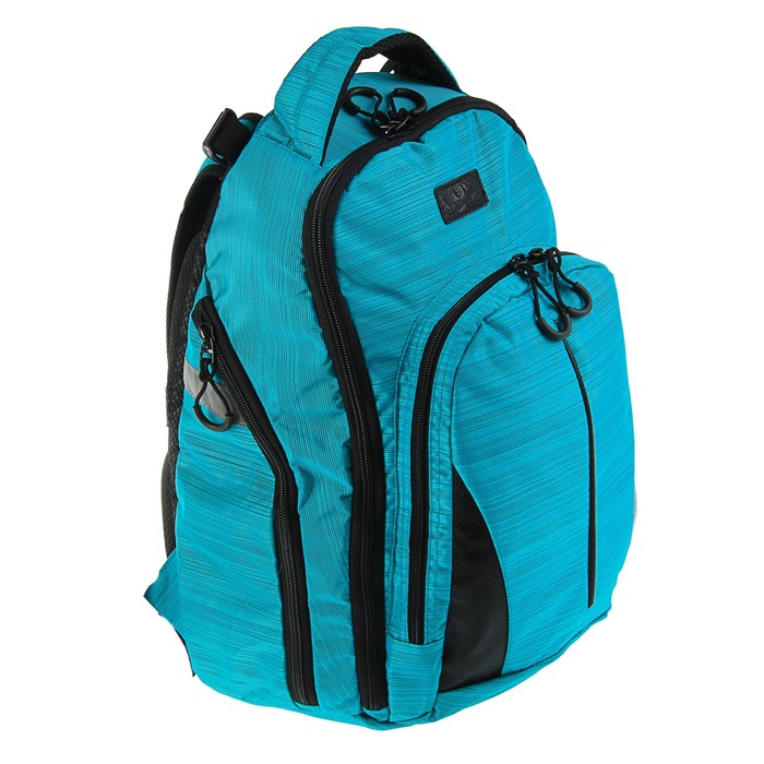 Рюкзак молодежный эргономичная спинка Luris 42*29*16 «Спринт 3», морская волна