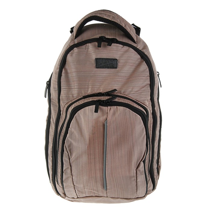 Рюкзак молодежный эргономичная спинка Luris 42*29*16 «Спринт 3», бежевый
