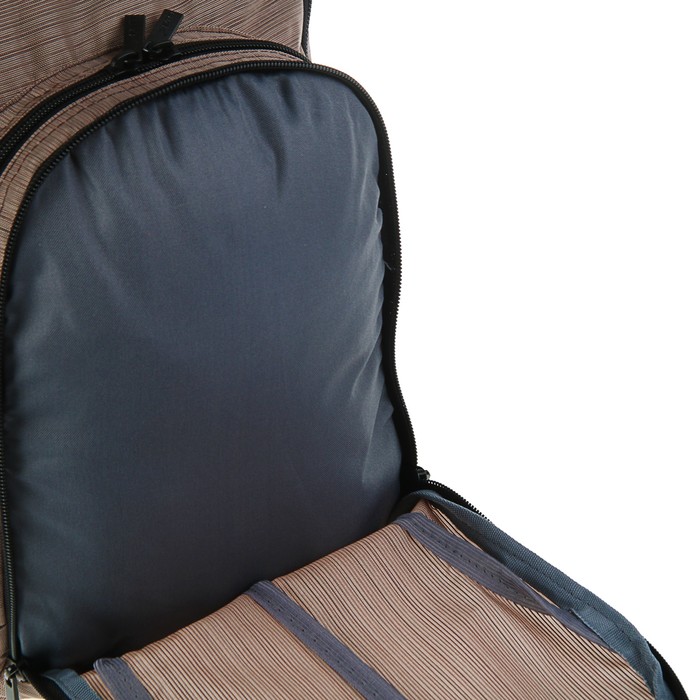 Рюкзак молодежный эргономичная спинка Luris 42*29*16 «Спринт 3», бежевый