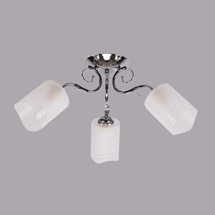 Люстра "Кира " 3х60Вт E27 хром