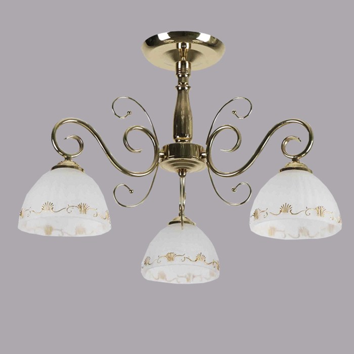 Люстра "Леония" 3х40Вт E14 золото