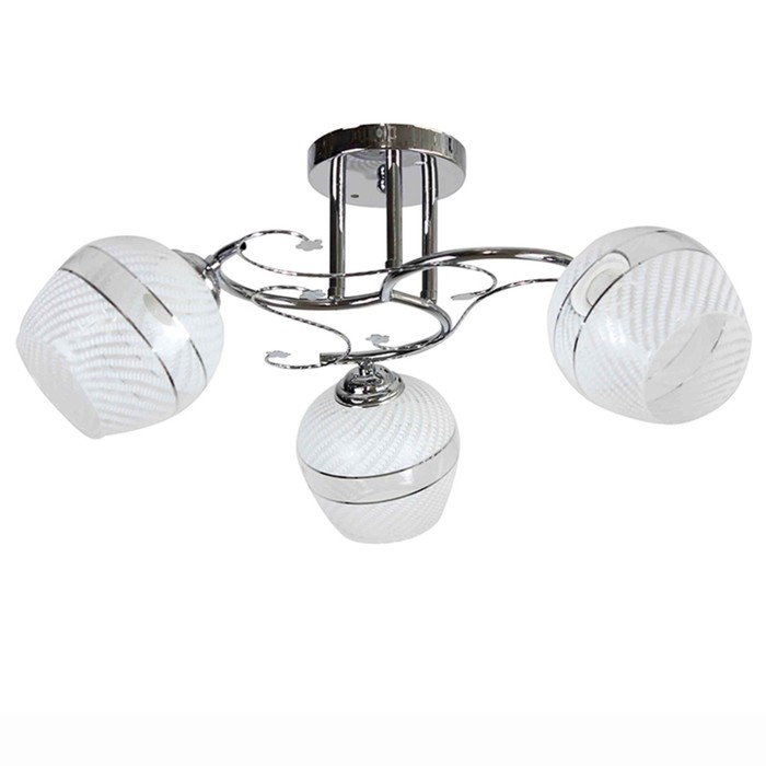 Люстра "Лина " 3х60Вт E27 хром