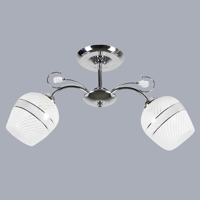 Люстра "Маина" 2х60Вт E27 хром