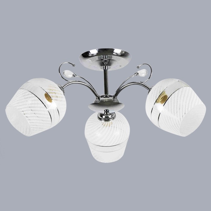 Люстра "Маина" 3х60Вт E27 хром