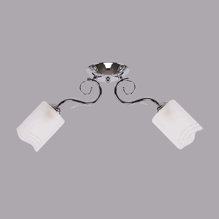 Люстра "Марьяна" 2х60Вт E27 хром