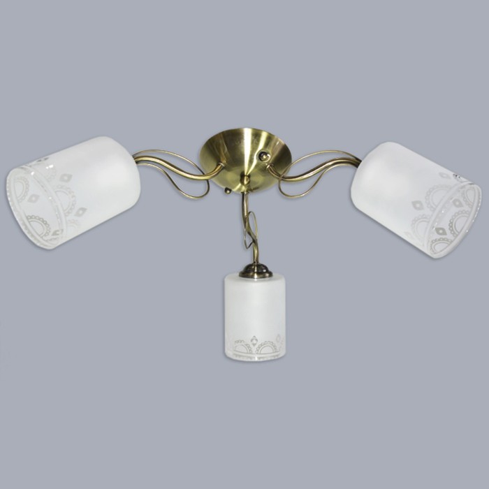 Люстра "Матильда " 3х60Вт E27 бронза