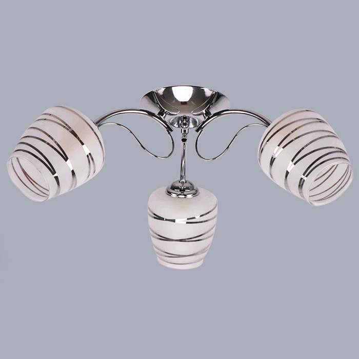 Люстра "Милана " 3х60Вт E27 хром