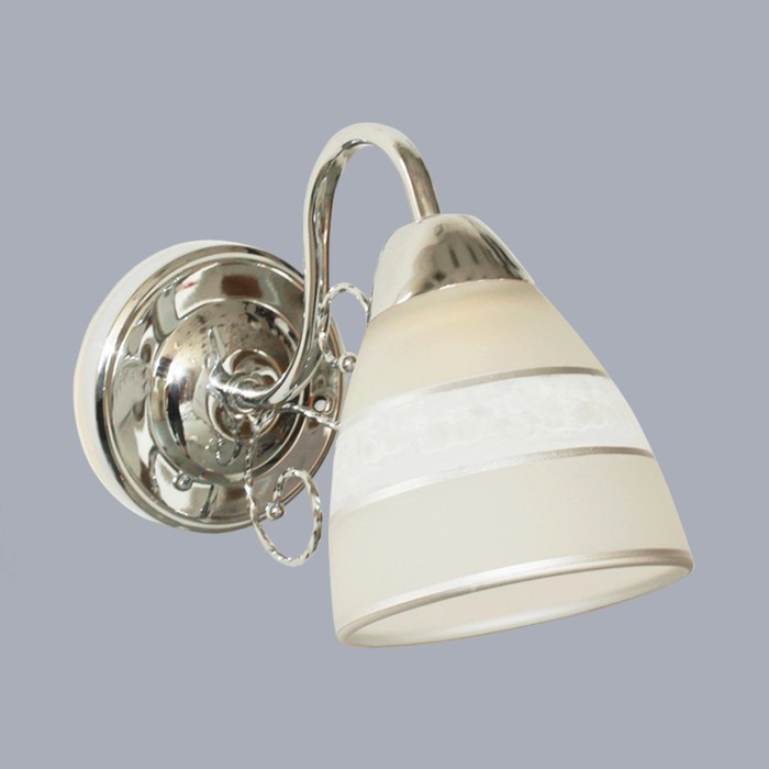 Бра "Флориана" 1х40Вт E14 хром