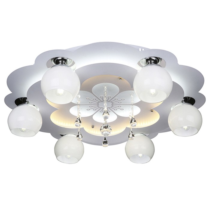 Люстра с ПДУ "Арон" 5x40W Е27  d55см.