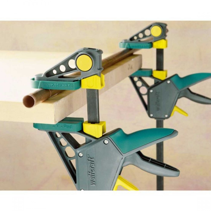 Струбцина Wolfcraft 3031000, диапазон зажима/распора 300/210-560 мм, до 120 кг