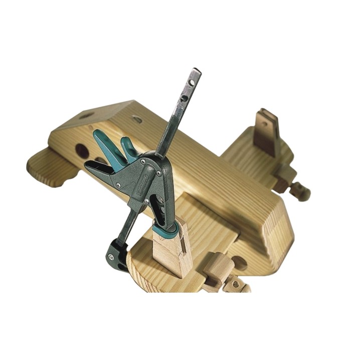 Мини-струбцина Wolfcraft 3455100, 2 шт., диапазон зажима/распора 110/100-210 мм, до 100 кг