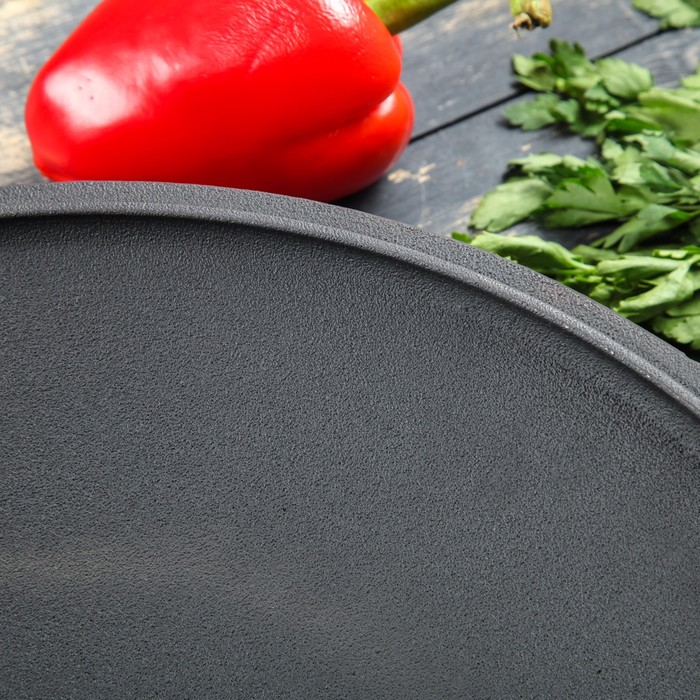 Крышка-сковорода чугунная 400 мм