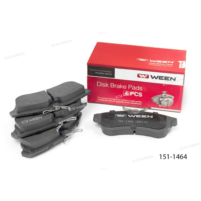 Тормозные колодки передние  WEEN 151-1464