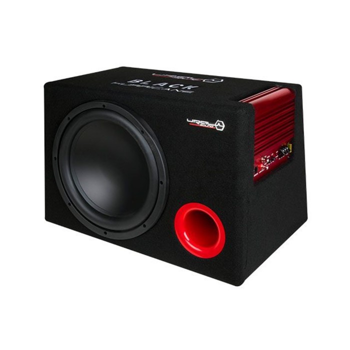 Сабвуфер URAL AS-D12A Black Hurricane, активный, 12", 900 Вт