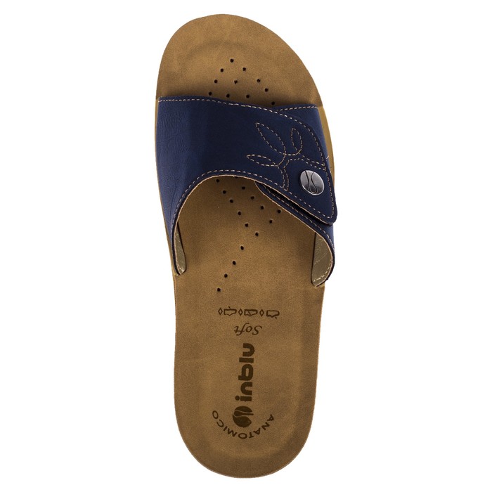 Сабо женские "Inblu" арт. VR000035 (VR-3T), цвет синий, размер 38