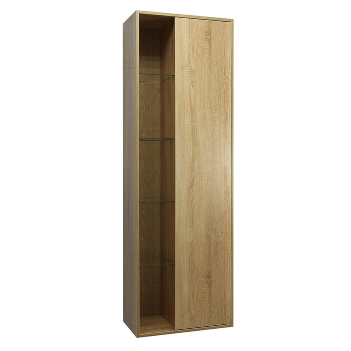 Пенал подвесной "Фостер 55" с нишей, Дуб сонома