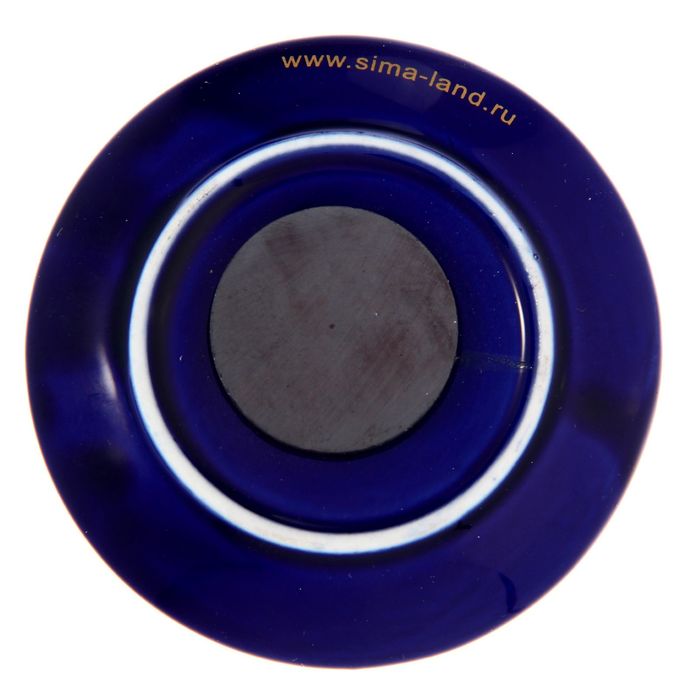 Магнит-тарелка "Самоцветы Урала", золото