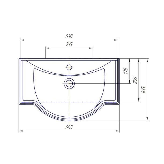 Раковина Классик 65